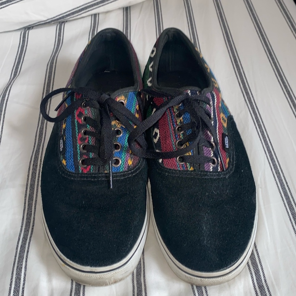 Vans Southwestern Print with Suede Sneakers